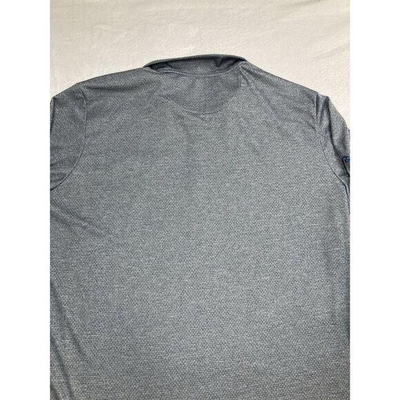 Nike Dri Fit Gray Long Sleeve Quarter Zip Performance Wicking Sweater Mens XXL - Picture 8 of 11